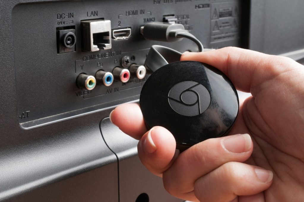 Restablecer de fabrica chromecast